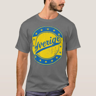 スベリージュスウェーデン Tシャツ