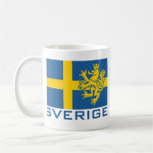 スベージュ国旗 コーヒーマグカップ (左)
