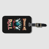 スペアのIM転が -ボーリング ラゲッジタグ (正面横)