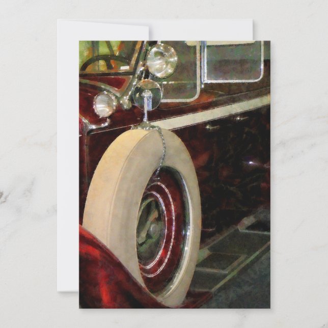 スペアタイヤ (正面)