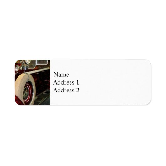 スペアタイヤ ラベル (正面)