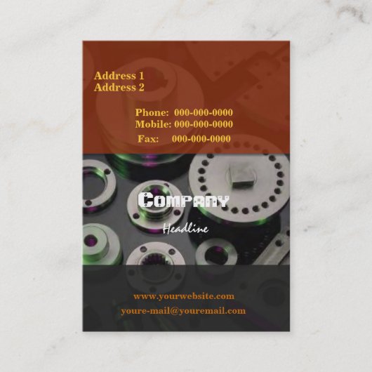 スペアパーツの名刺 名刺 (正面)