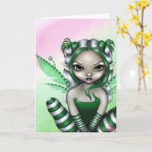 「スペアミントスプライト」グリーティングカード カード (黄色い花)