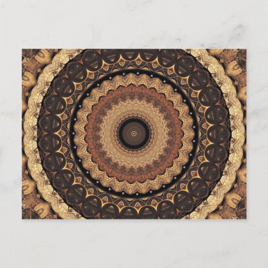 スペア変更万華鏡のように千変万化するパターン ポストカード (正面)