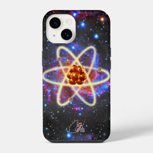スペイシー アトミック iPhoneケース (裏面)