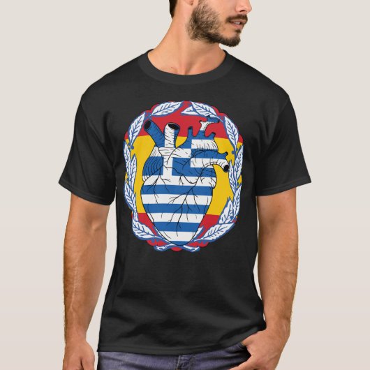 スペイスペインのン・ギリシャ独立ギリシャ・ギリシャ Tシャツ (正面)