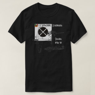 スペイタリアンイン空軍内戦ムッソリーニ Tシャツ
