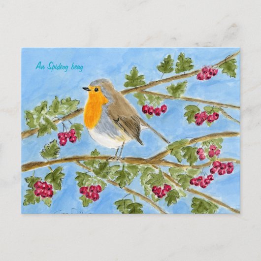 スペイドッグのビーグのはがき ポストカード (正面)