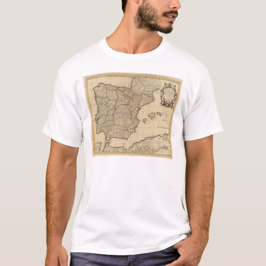 スペインおよびポルトガル5 Tシャツ (正面)