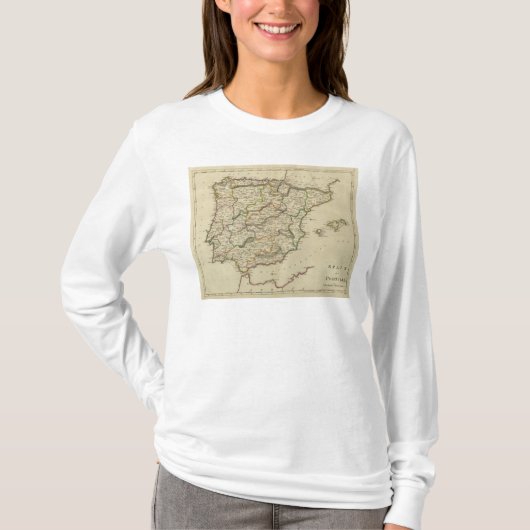 スペインおよびポルトガル Tシャツ (正面)