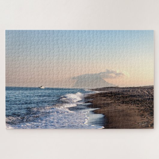 スペインからのジブラルタル ジグソーパズル (横)