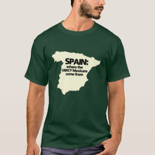 スペインから来られるファンシーなメキシコ人 Tシャツ