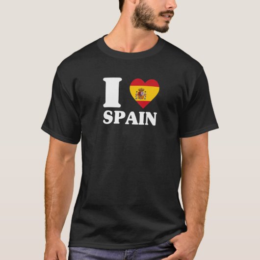 スペインが大好きスペインが大好き Tシャツ (正面)