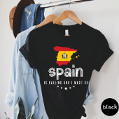 スペインが電話してきてTシャツを着ないと Tシャツ