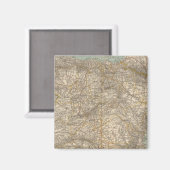 スペインとポルトガルの地図 マグネット (正面/裏面)