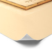 スペインとポルトガルの王国Rセイヤーの地図1772 ポスター (角)