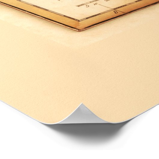 スペインとポルトガルの王国Rセイヤーの地図1772 ポスター (角)