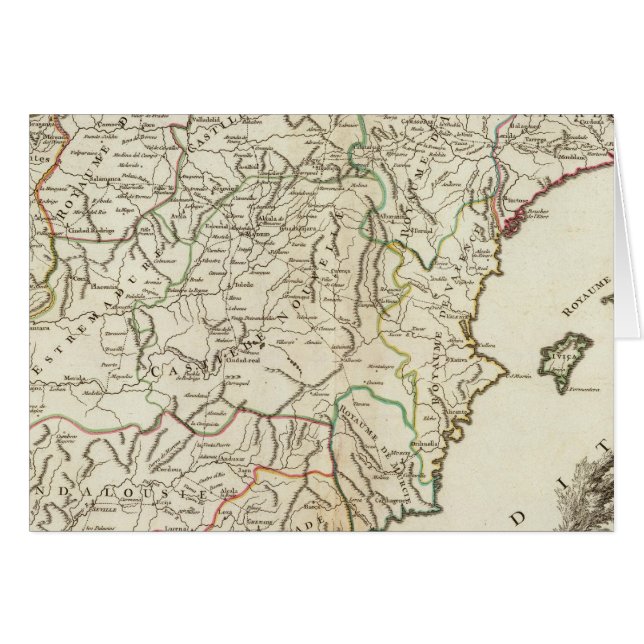 スペインとポルトガルの郵便道路 (正面横)