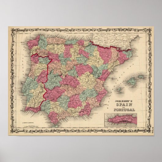 スペインとポルトガル12 ポスター (正面)