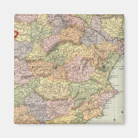 スペインとポルトガル14 マグネット (正面)