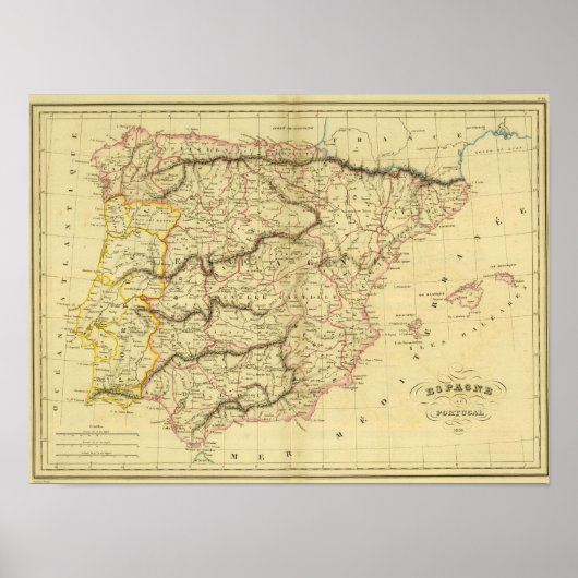 スペインとポルトガル15 ポスター (正面)