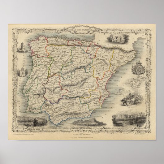 スペインとポルトガル4 ポスター (正面)