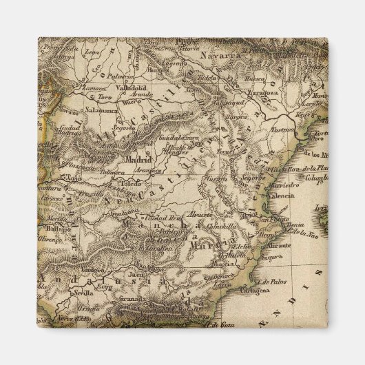 スペインとポルトガル8 マグネット (正面)