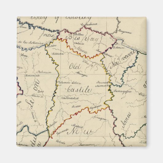 スペインとポルトガル8 マグネット (正面)