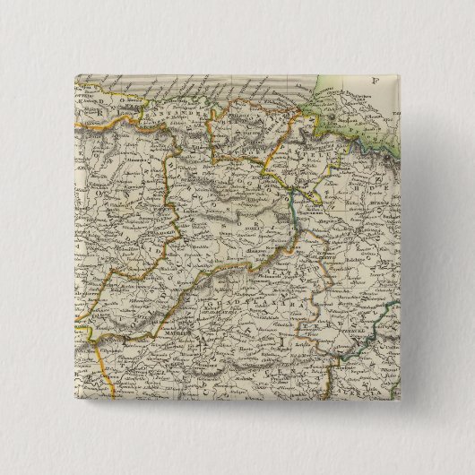 スペインとポルトガル9 缶バッジ (正面)