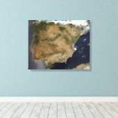 スペインとポルトガル キャンバスプリント (インサイチュ (ウッドフロア))