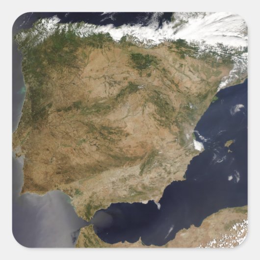 スペインとポルトガル スクエアシール (正面)