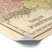 スペインとポルトガル ポスター (角)