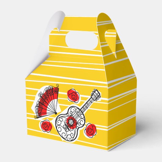 スペインのお土産お願い箱 フェイバーボックス (正面サイド)