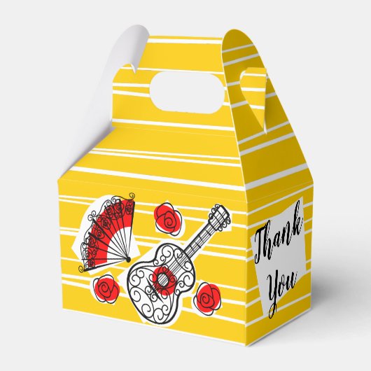 スペインのお土産お願い箱 フェイバーボックス (裏面サイド)