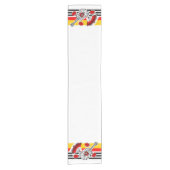 スペインのお土産クラシックストライプ販売テーブルランナー ショートテーブルランナー (正面)