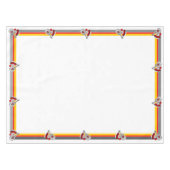 スペインのお土産クラシックストライプ52 x 70 テーブルクロス (正面(横))