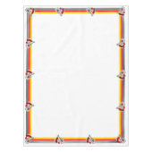 スペインのお土産クラシックストライプ52 x 70 テーブルクロス (正面)