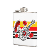 スペインのお土産クラシック用フラストライプスク フラスク (左)