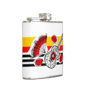 スペインのお土産クラシック用フラストライプスク フラスク (右)