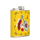 スペインのお土産コーナーモノグラムフラスコ フラスク (右)