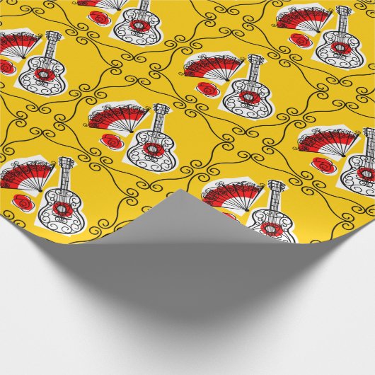 スペインのお土産コーナー包数々の装紙 ラッピングペーパー (角)