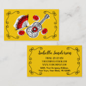 スペインのお土産コーナー 名刺 (正面/裏面)