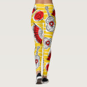 スペインのお土産ストライプ品 レギンス (裏面)