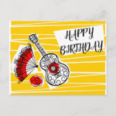 スペインのお土産 誕生日ポストカード 風景 ポストカード (正面)