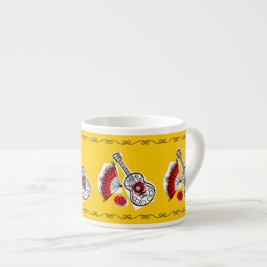 スペインのお縁ど土産Trio mug espresso エスプレッソカップ (正面右)