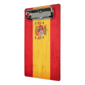 スペインのでグランジな旗 ミニクリップボード (アングル2)