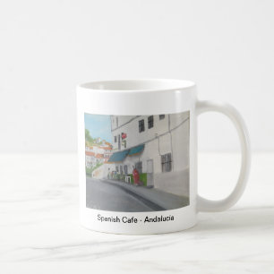スペインのなカフェ-アンダルシア- Gaucin コーヒーマグカップ