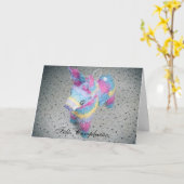 スペインのなカードのハッピーバースデー カード (黄色い花)