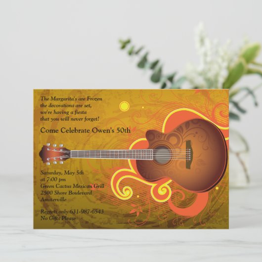 スペインのなギターの招待状 招待状 (スタンド正面)