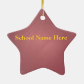 スペインのなクラブ、外国語クラブオーナメント セラミックオーナメント (裏面)